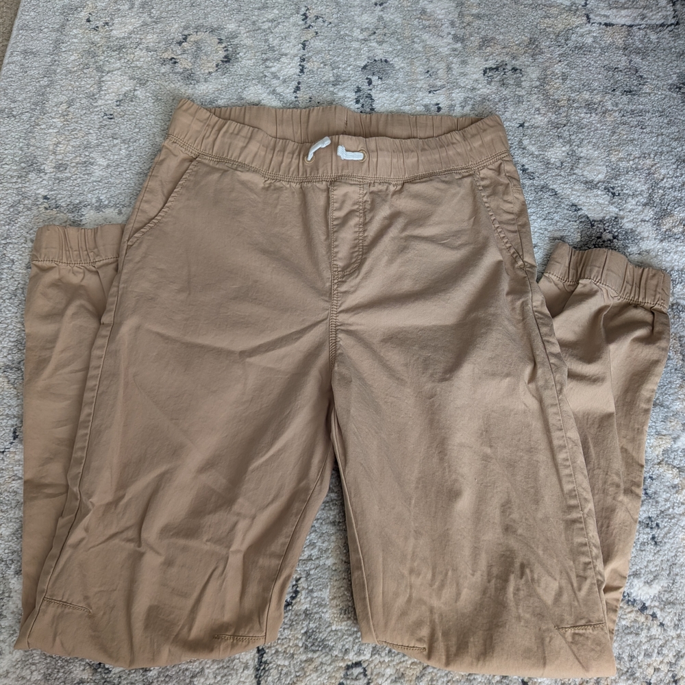 H&M Kids Khaki Elastic Waist Joggers
